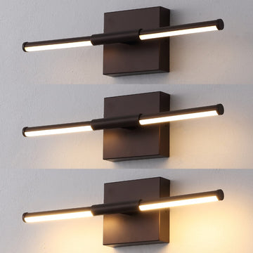 Makena Modern Minimalist Dimmable Integrated LED Metal Wall Sconce